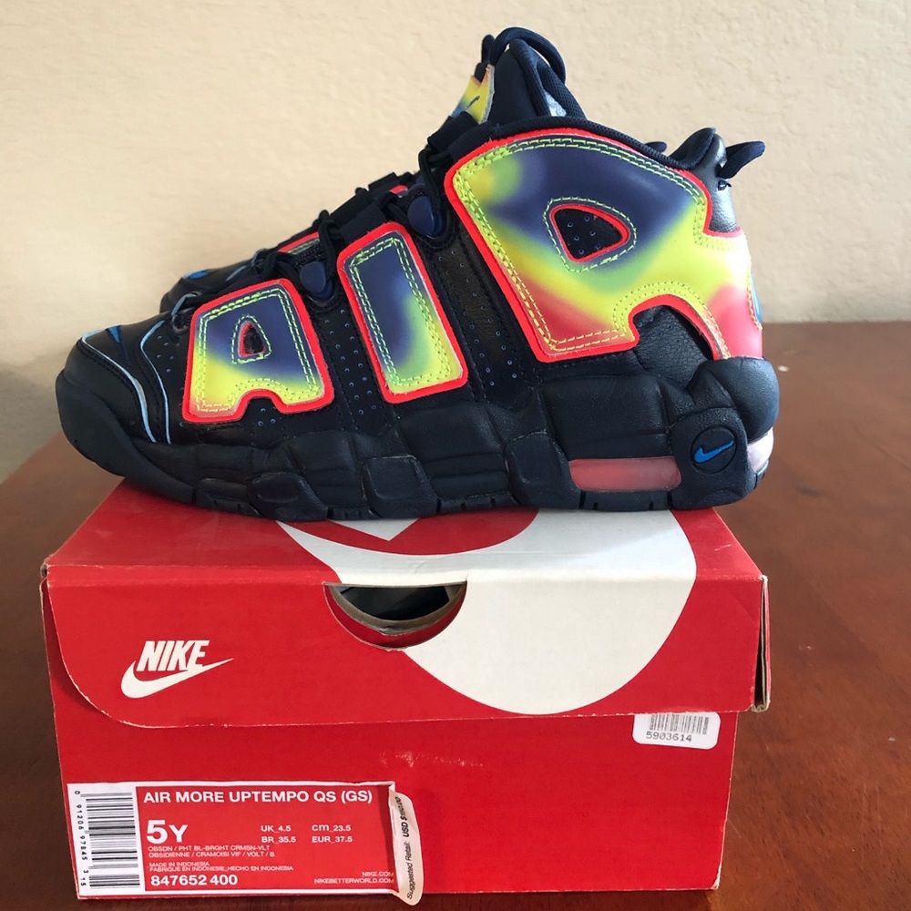 Nike Air More Uptempo “Heat Map” QS Size 5 GS